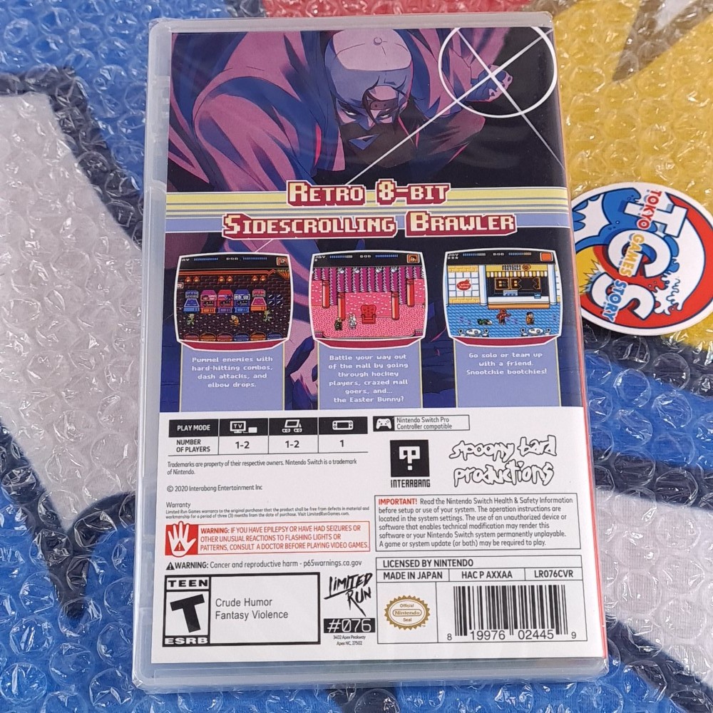 Jay and Silent Bob: Mall Brawl Switch Limited Run Games LGR076 New (Action)