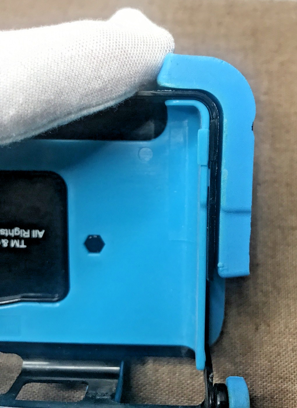 *Read Unused NERF Dual Armor Nintendo DSi / DS Lite Protective Case Blue Black