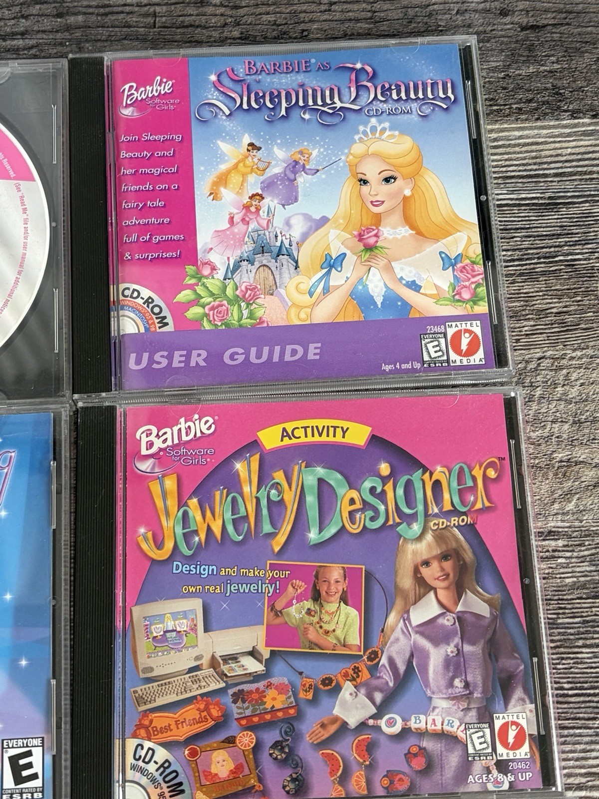 HUGE Lot of 16 90’s to Early 2000s Barbie PC CD-ROM Games
