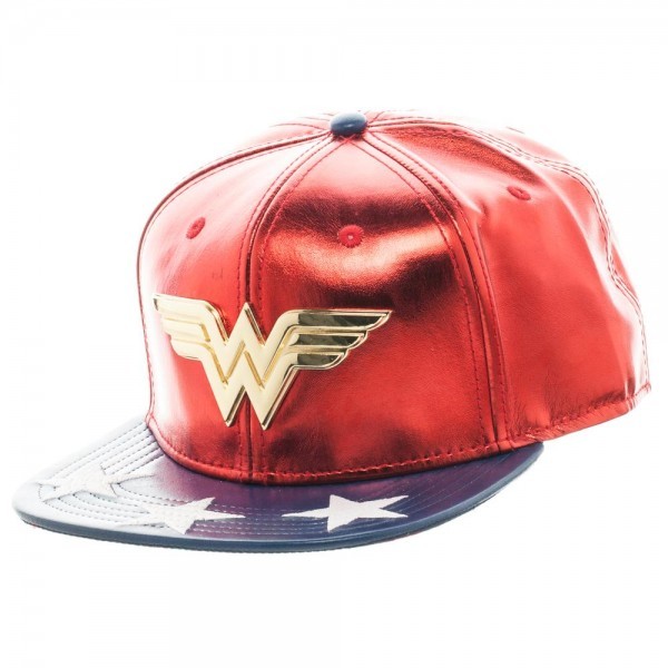 Wonder Woman PU Suit Up Snapback