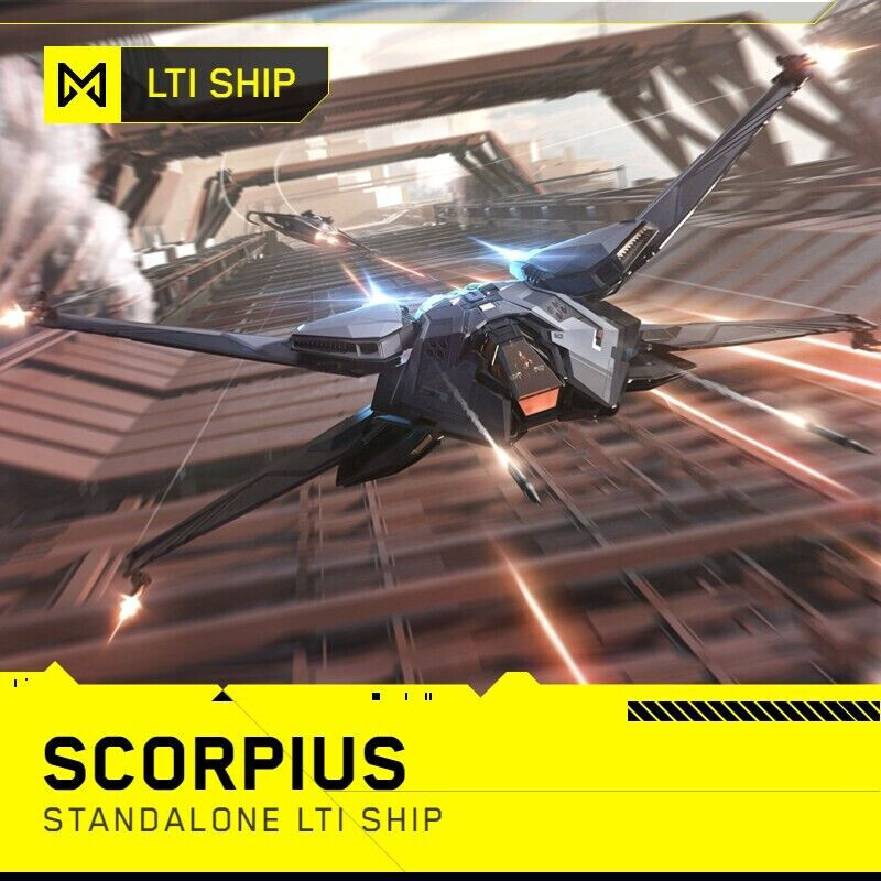Star Citizen – RSI Scorpius – LTI (Lifetime Insurance)