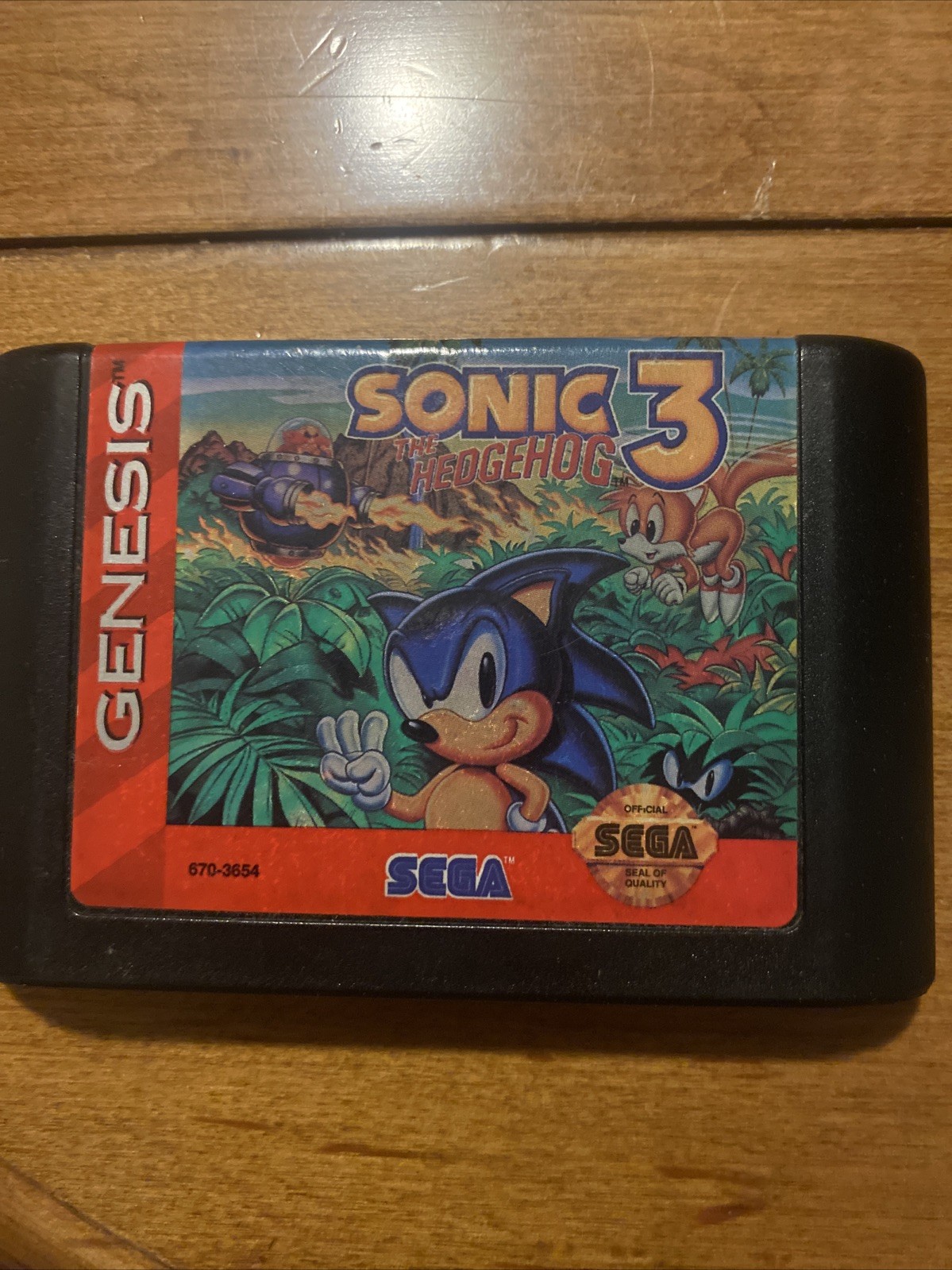 Sonic The Hedgehog 3 SEGA GENESIS Cartridge Only