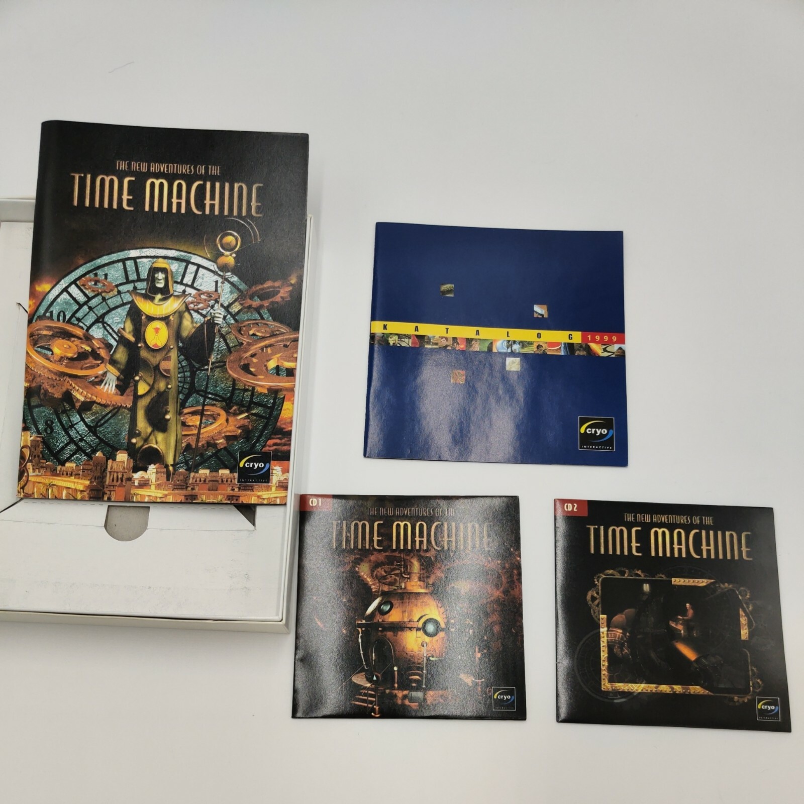RARE Die Zeitmaschine Die Neven Abentever (The Time Machine) GERMAN PC Game