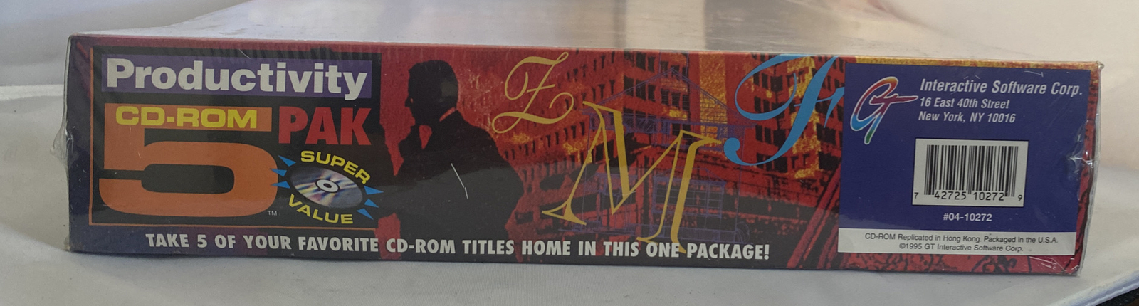 Productivity CD-ROM 5 in One Super Pak New Sealed in Plastic (READ)