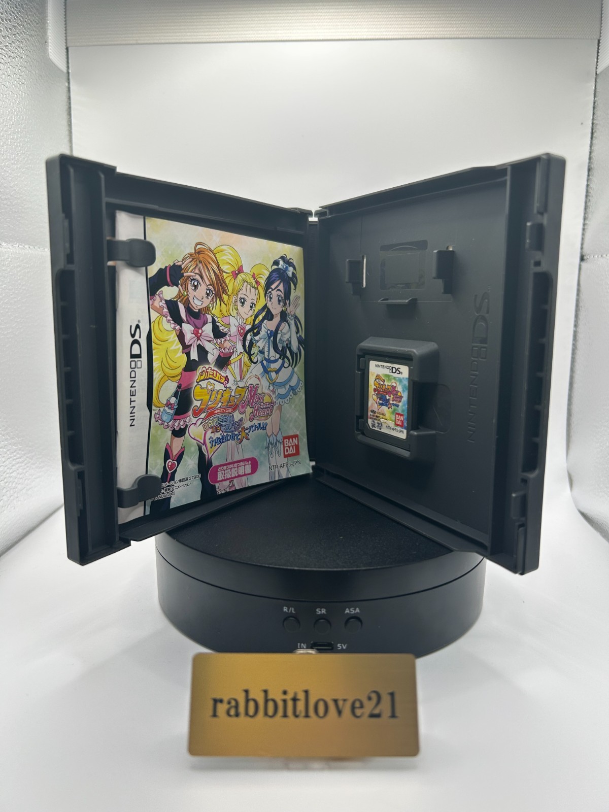 Futari wa Precure Max Heart DS Game Japanese Version Bandai Used Japan