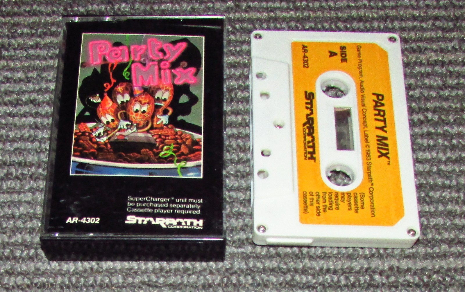 Starpath Supercharger Arcadia Party Mix Atari 2600 (AR-4302) Fast Shipping