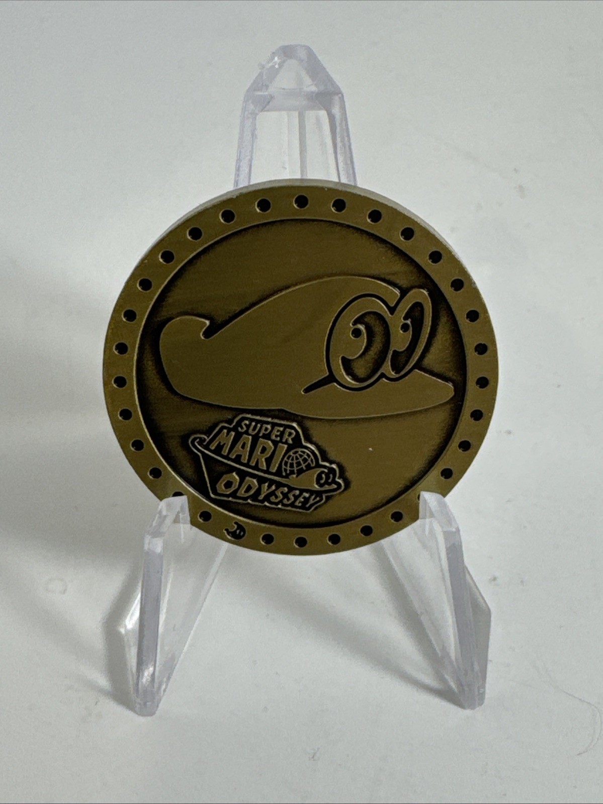 Super Mario Odysey Cappy Collectable Gold Coin – Exclusive NEW Switch Limited