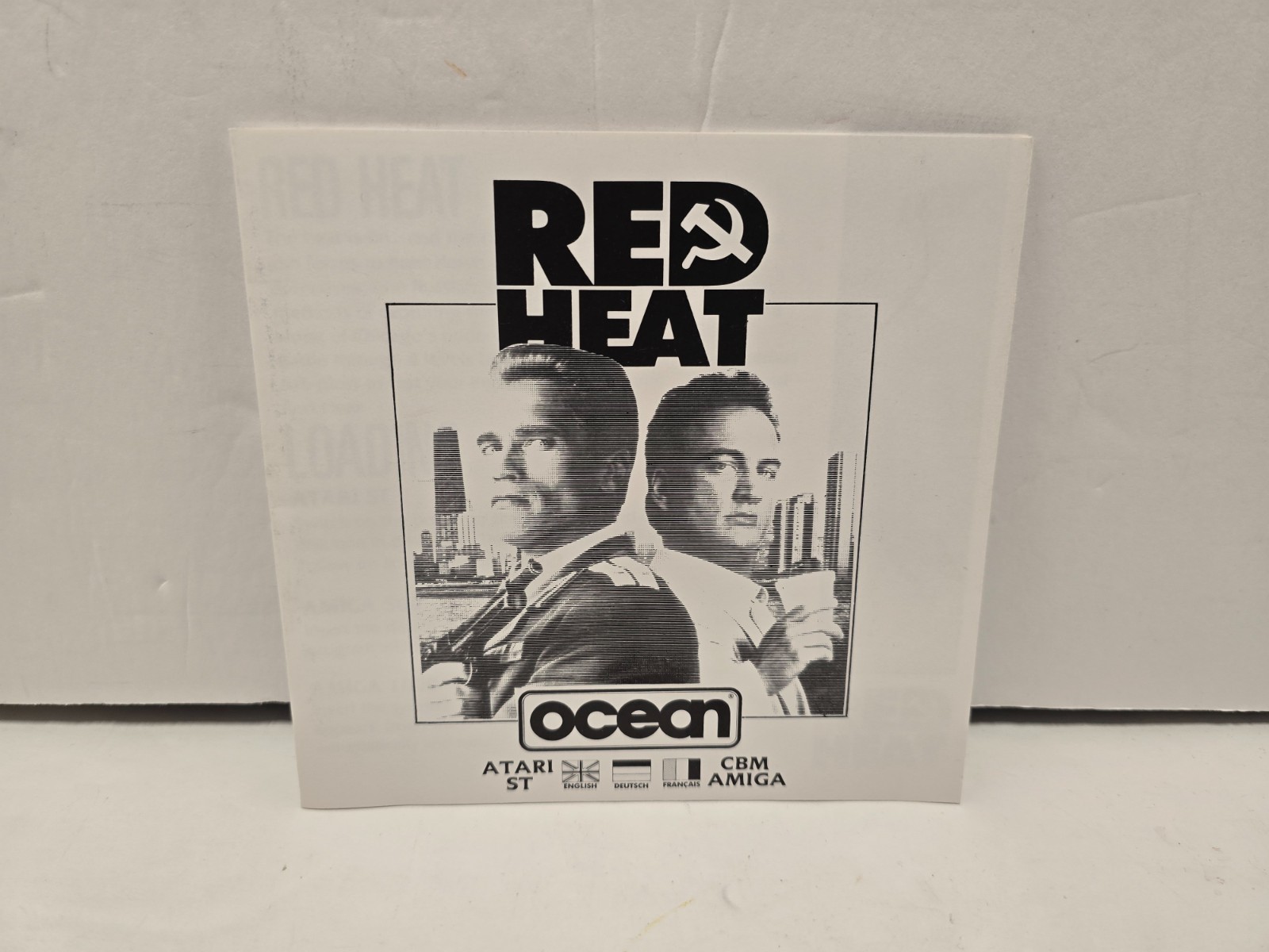 Red Heat w/ Manual 3.5″ Commodore Amiga