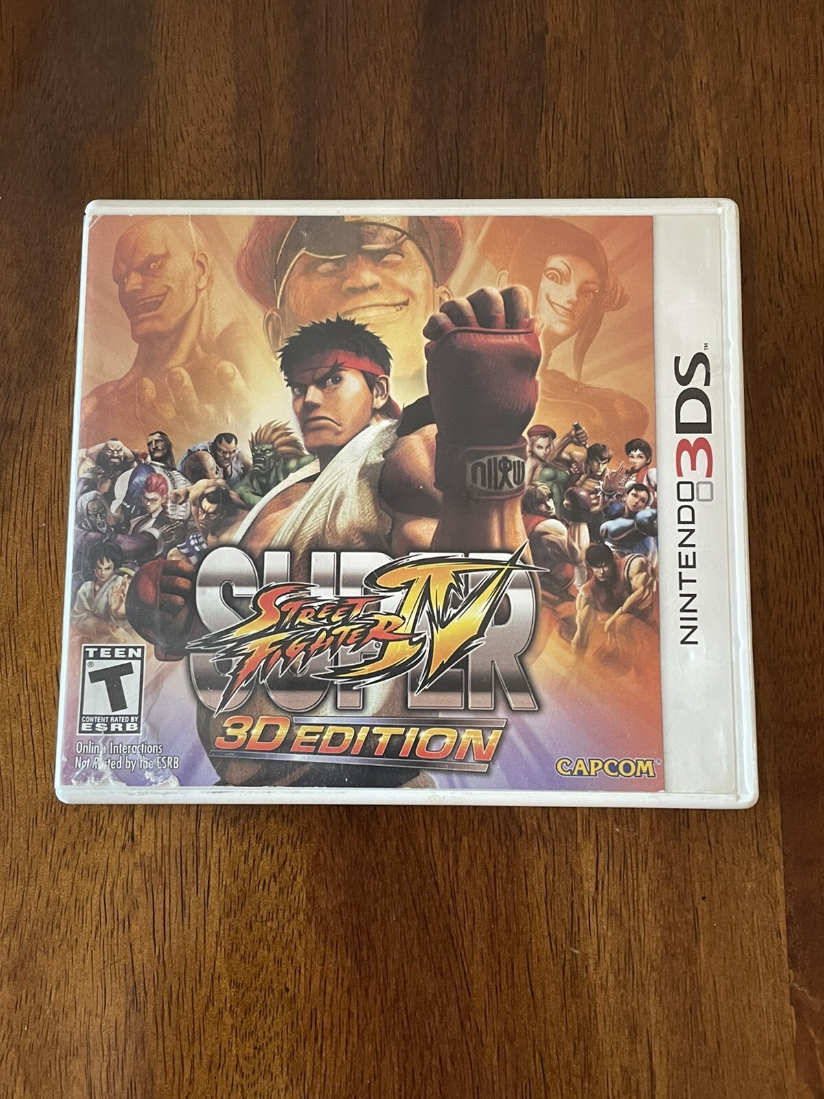 Super Street Fighter IV 4 — 3D Edition Nintendo 3DS COMPLETE CIB AUTHENTIC