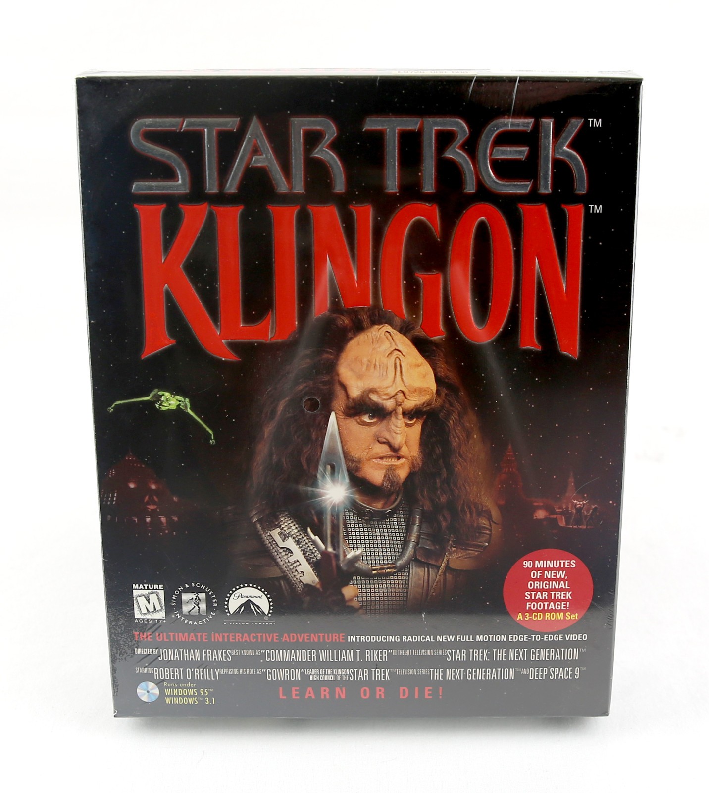 SEALED LOT Star Trek Game Lot with Interplay Production Hat RARE Big Box PC