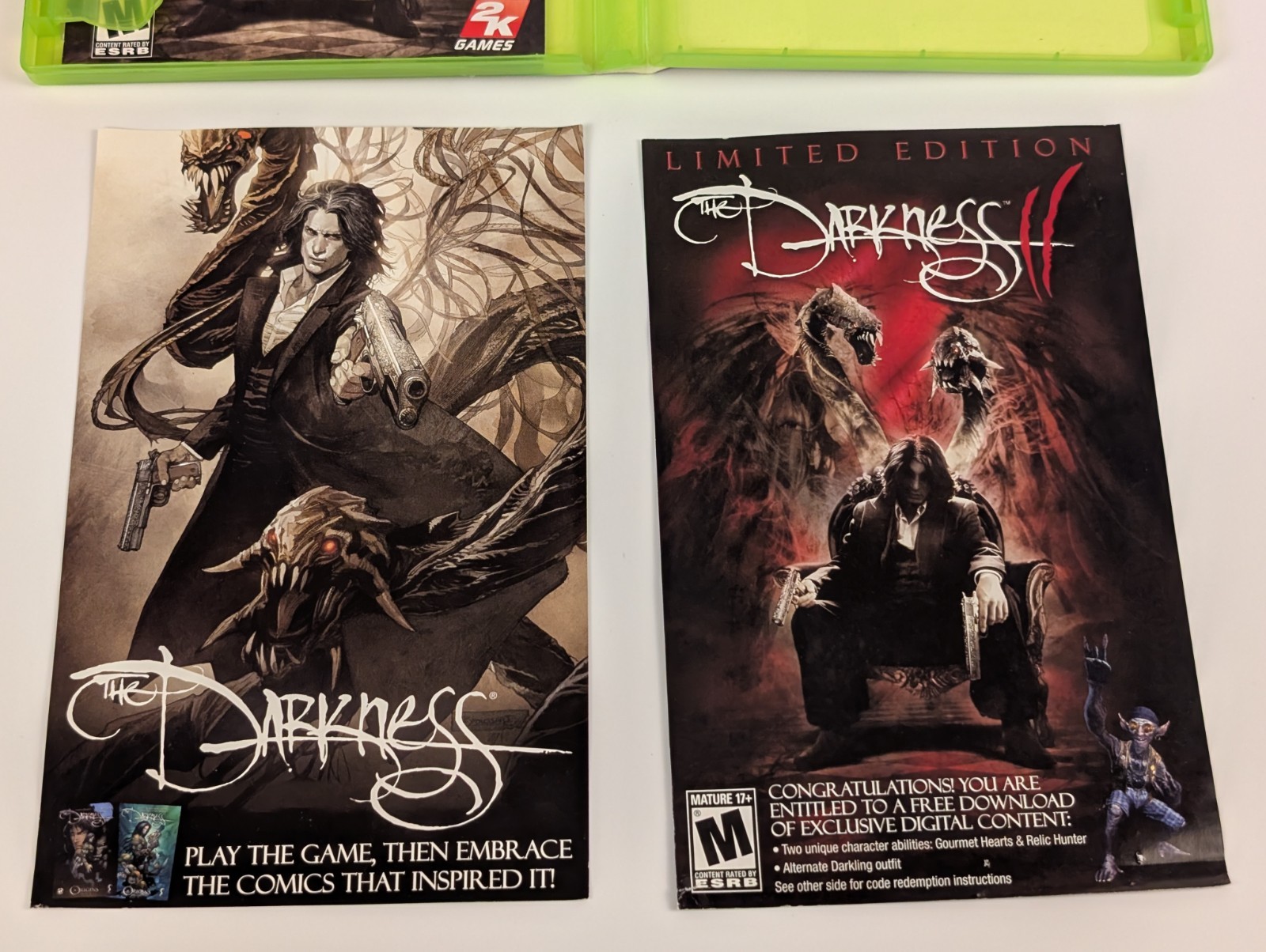 The Darkness 2 II Limited Edition (Xbox 360) ➡️CIB – Tested – Near Mint 📀!