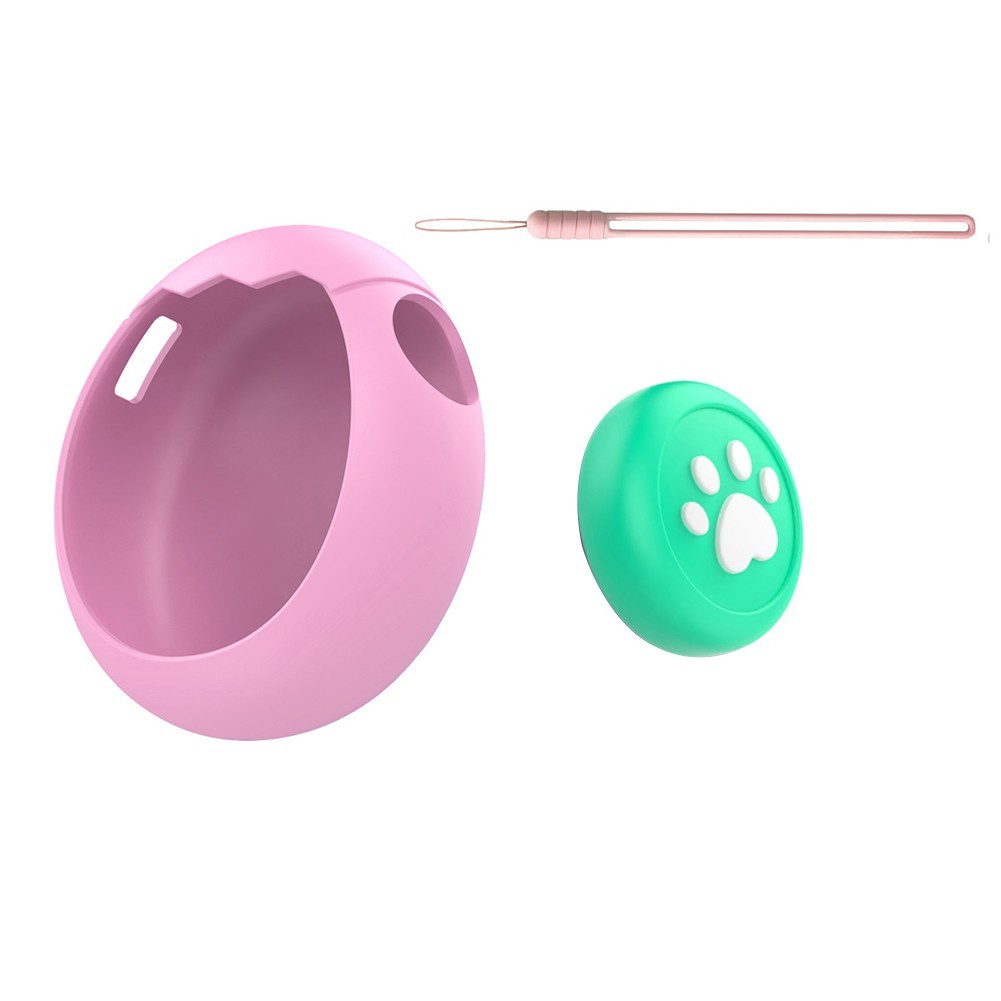 Silicone Cover for Tamagotchi Paradise with Keycaps and Portable Lanyard