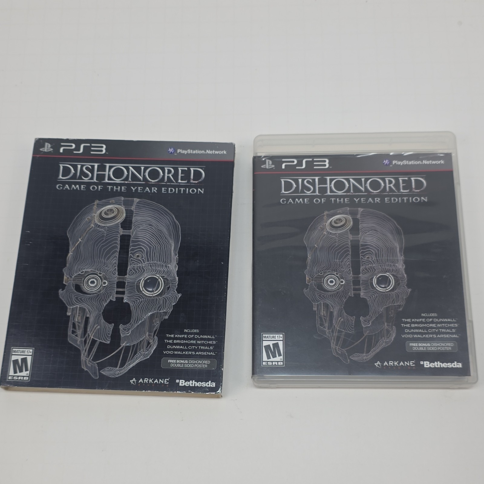 Dishonored GOTY Edition (Sony PlayStation 3) M Action Adventure NTSC-U/C Manual
