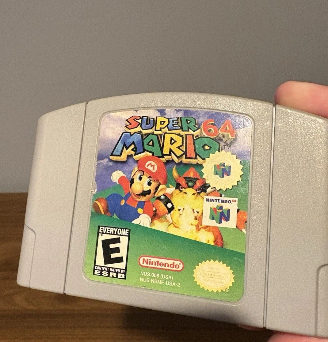 Super Mario 64 (Nintendo 64, 1996) Tested Authentic