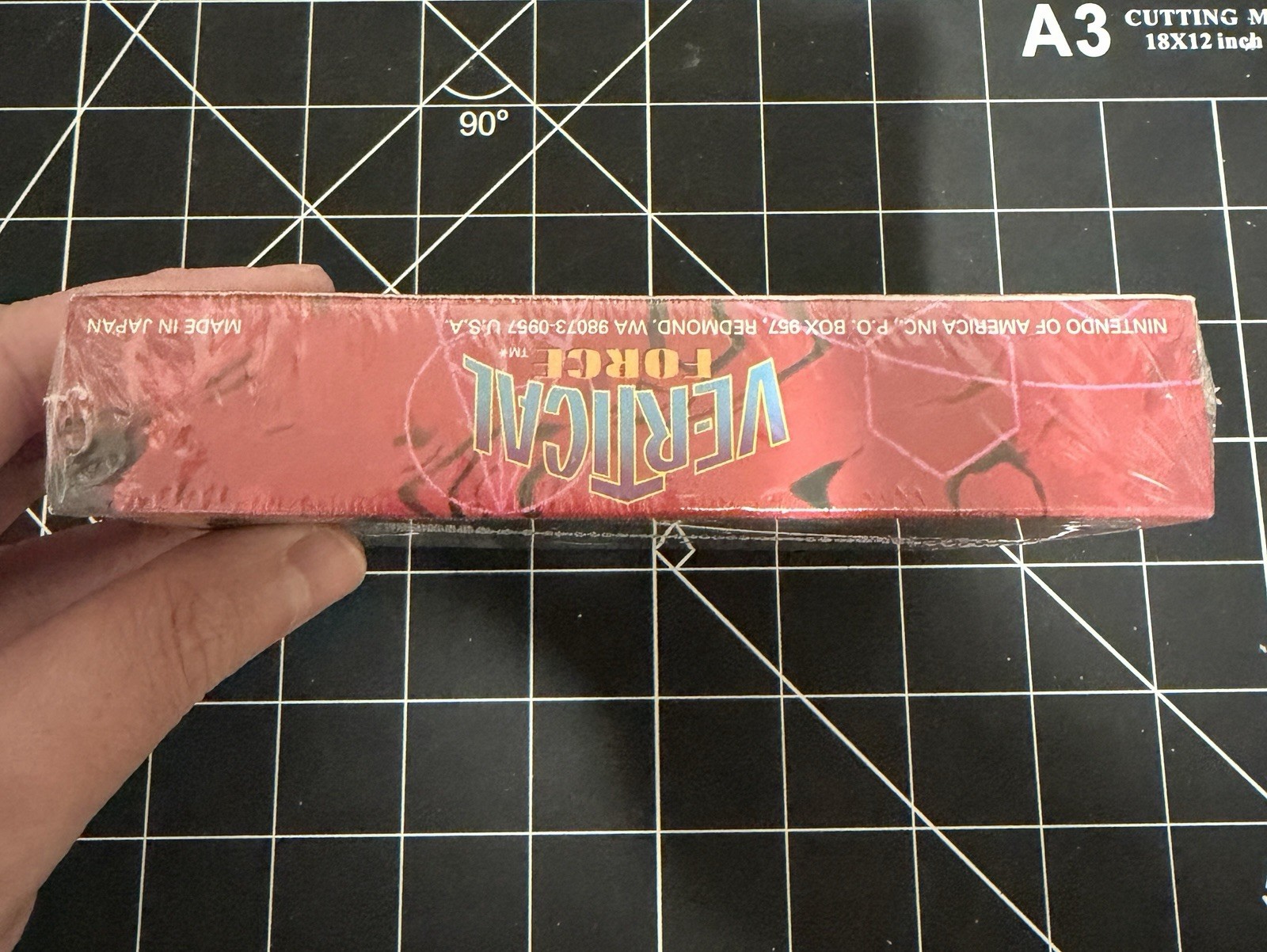 Vertical Force Nintendo Virtual Boy Factory Sealed Brand New Box Dented