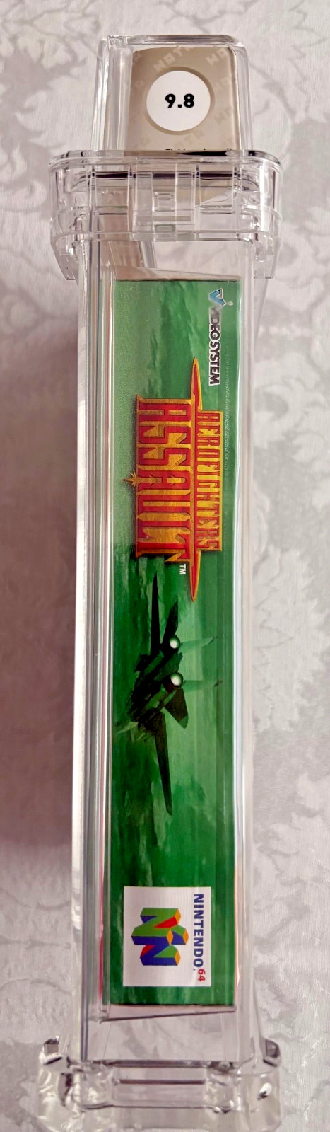 Aerofighters Assault Nintendo 64 N64 Japan Asian Version UNOPENED New WATA 9.8