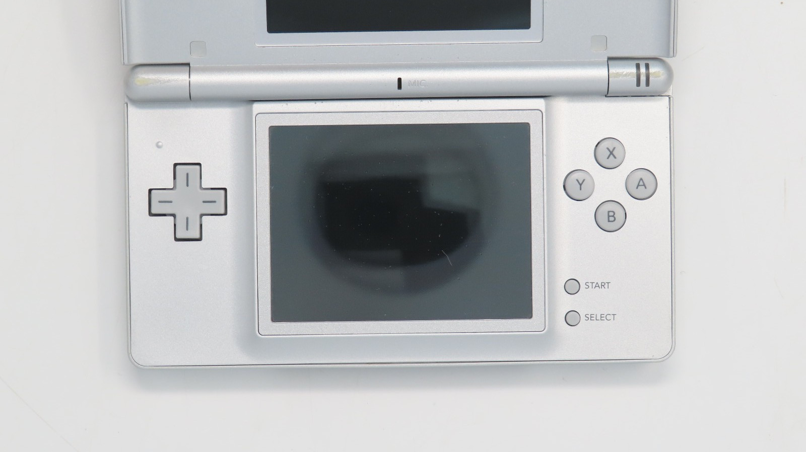 Nintendo DS Lite Console with charger, case, stylus silver USG-USA-1