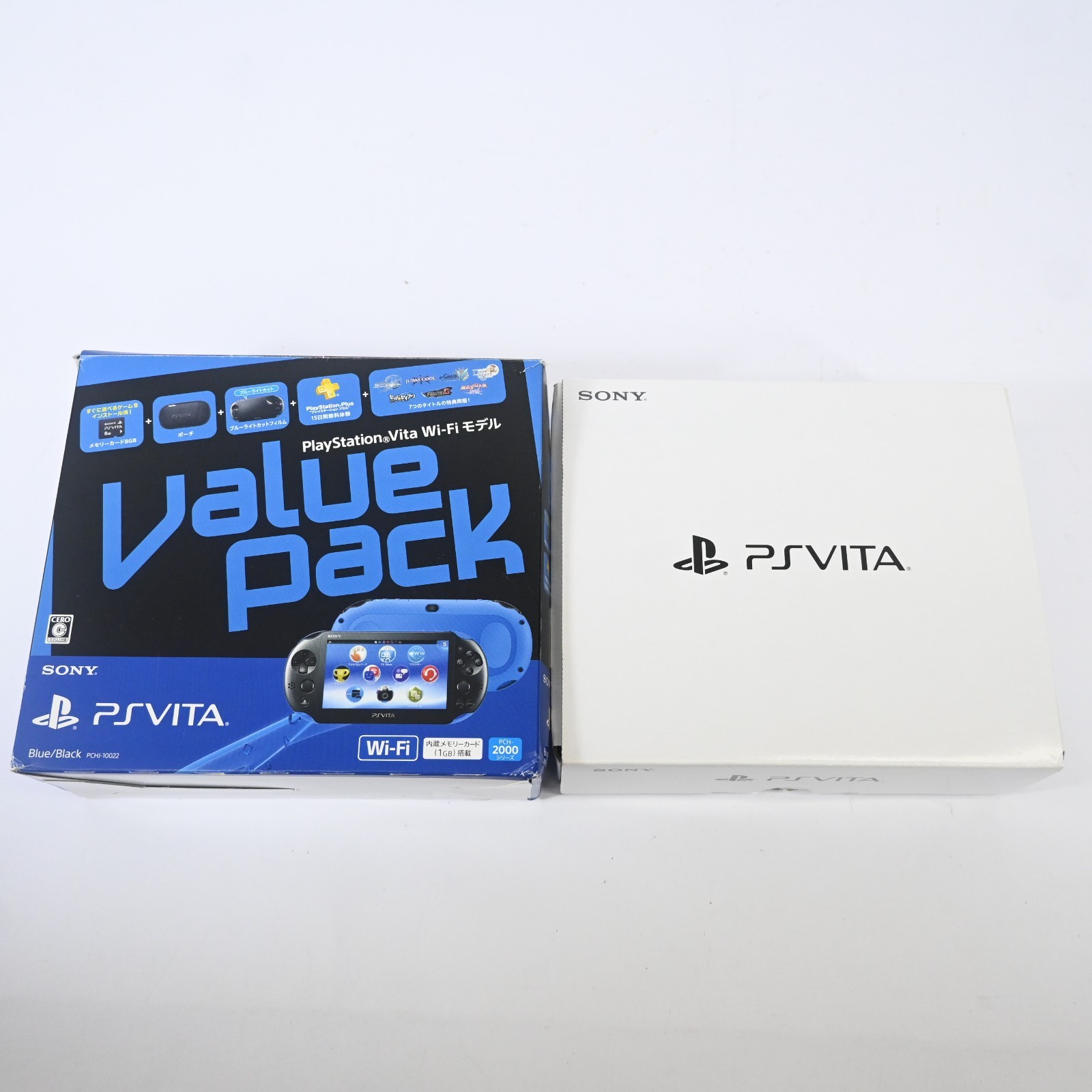 Sony PS Vita PCH-2000 Blue Black Wi-Fi Console Value Pack Tested