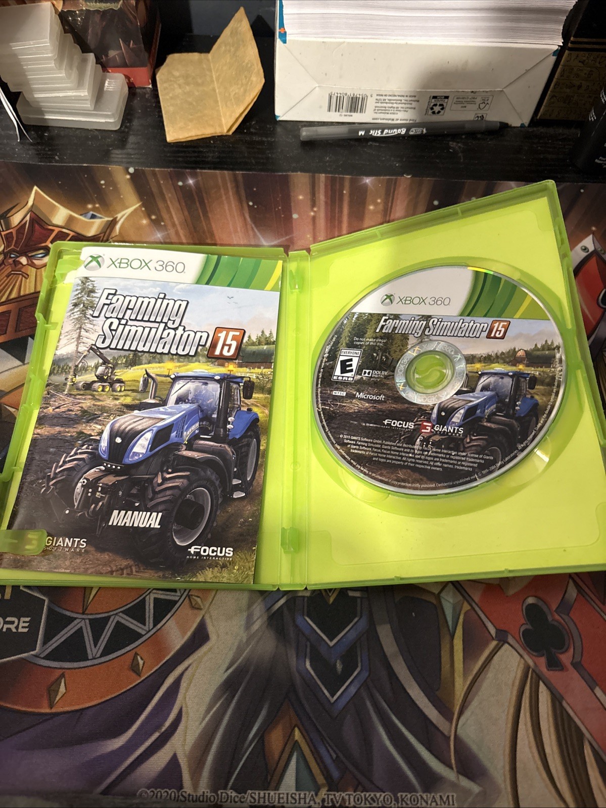 Farming Simulator 15 (Microsoft Xbox 360, 2015) Complete, Tested