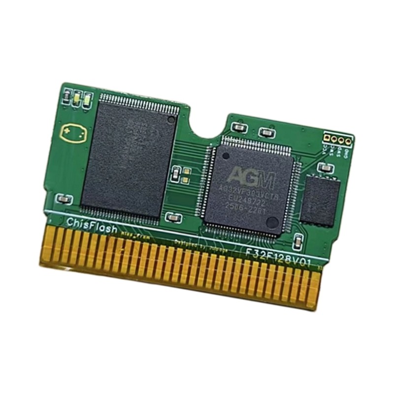 Case Flash Cartridges 32MB & Optimized Circuit Design for ChisFlash