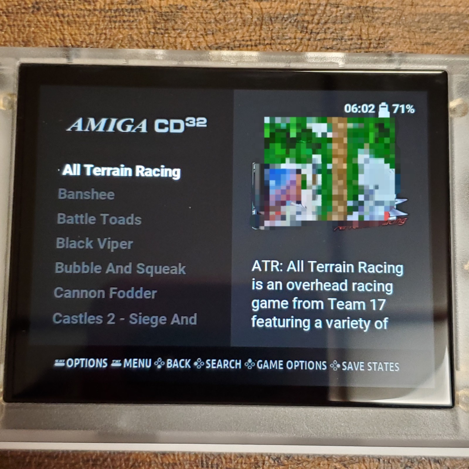 RG35XX H White Anbernic Retro Handheld Game Console ROCKNIX Transparent 16G+128G