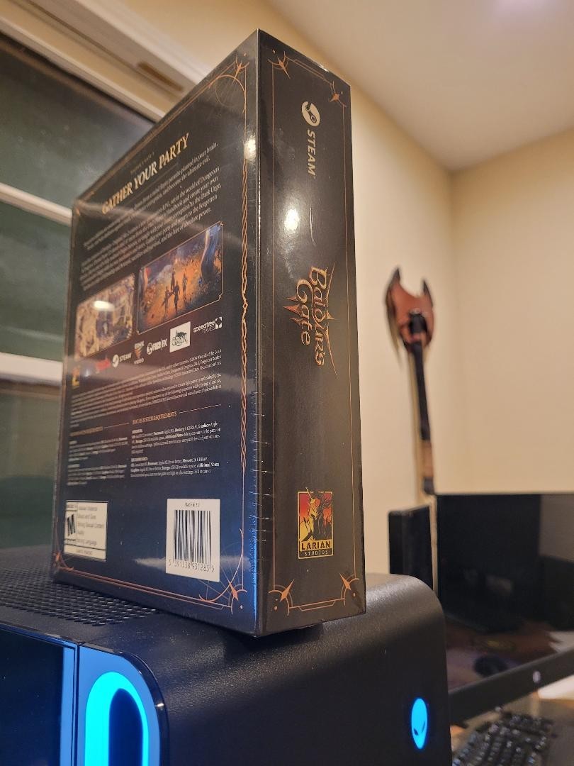 Baldur’s Gate 3 – Deluxe Edition – 2024 PC Steam Larian Collector New-Unopened!