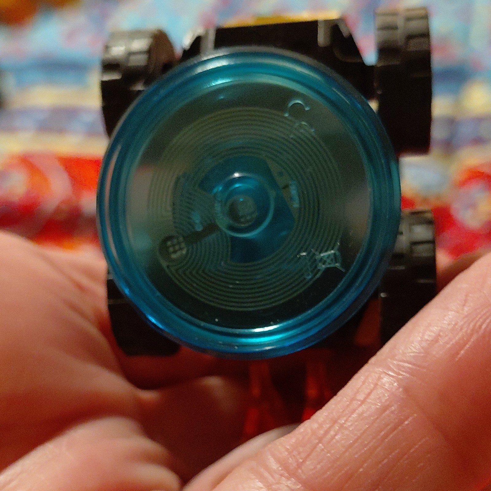 LEGO Dimensions Vehicle Figure Game Piece Yellow Brown Parts Blue Base
