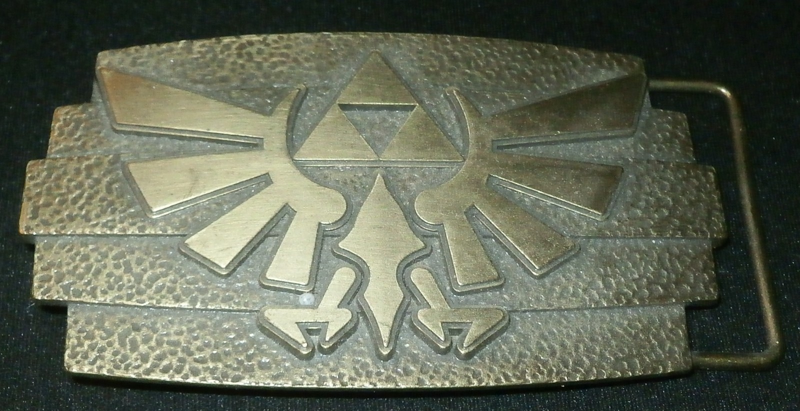 Legend of Zelda Metal Triforce Belt Buckle | FAIR Condition | Fast Shipping!
