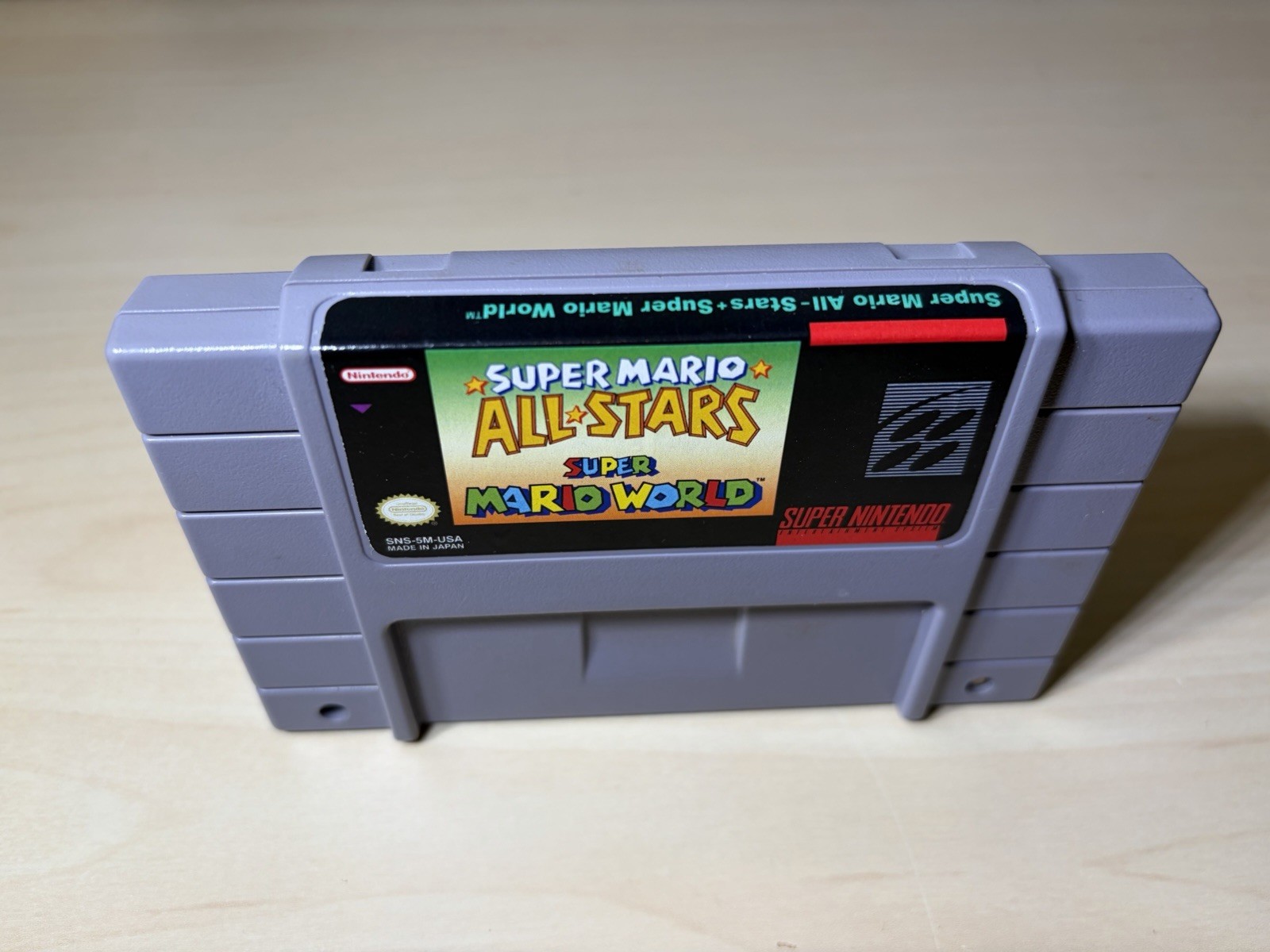Super Nintendo SNES Console Super Mario All Stars – Complete – Mint Condition
