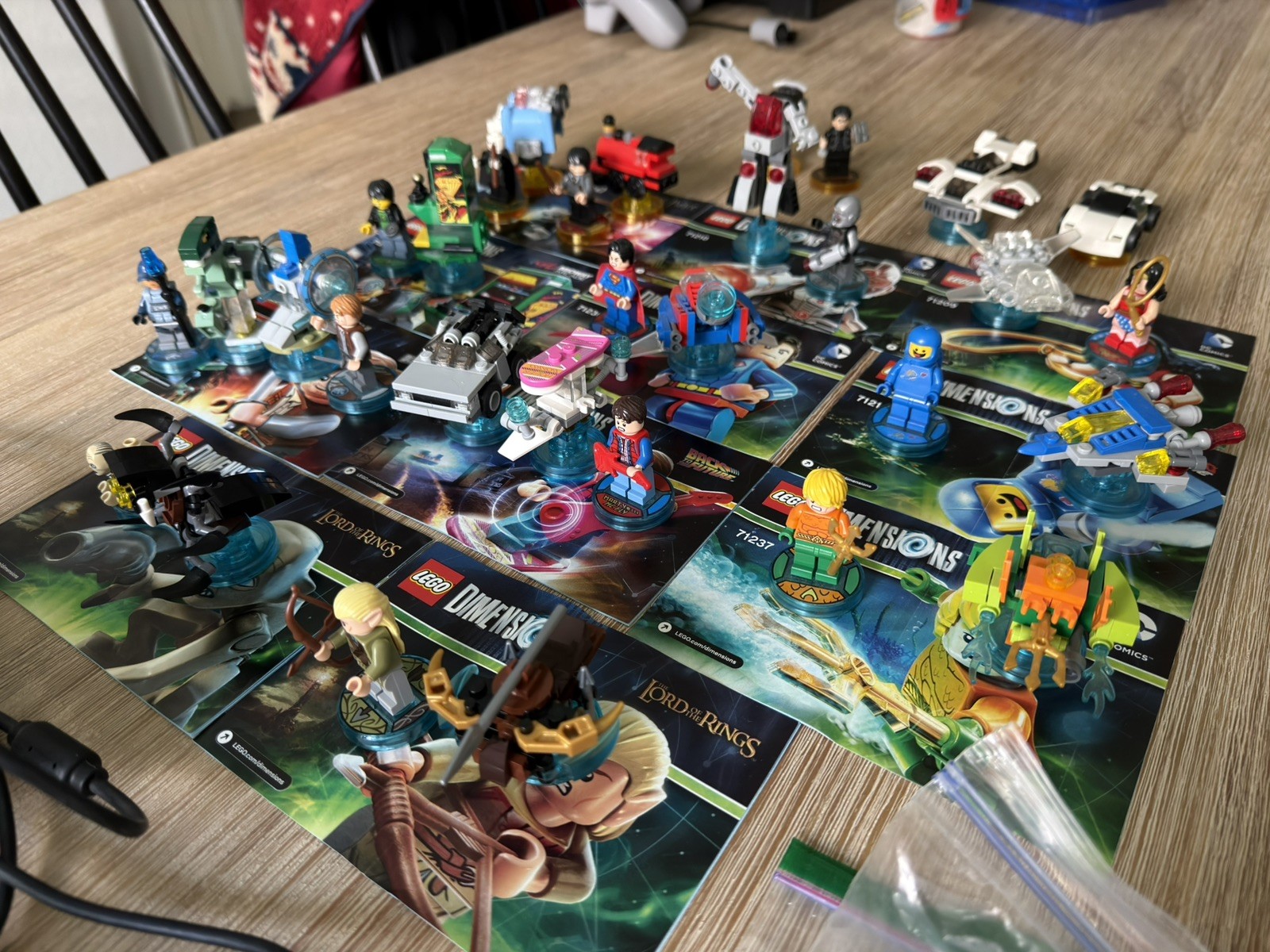 LEGO Dimensions lot all complete PS4 Harry Potter DC Comics Fantastic Beasts