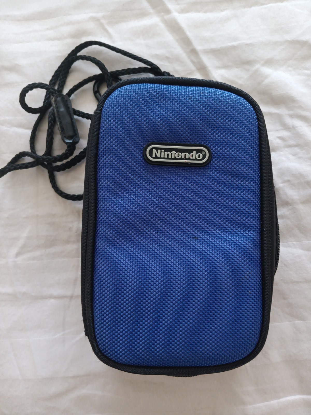 Light Blue & Black Nintendo DS Travel Carrying Case Pouch Bag Game Holder