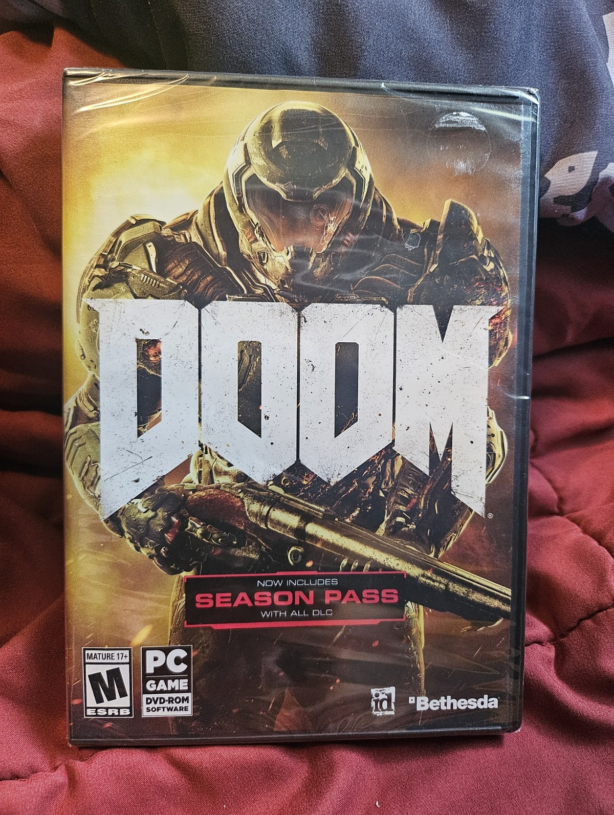 Bethesda DOOM PC Sealed (Doom Series) w/ Season Pass, M Mature