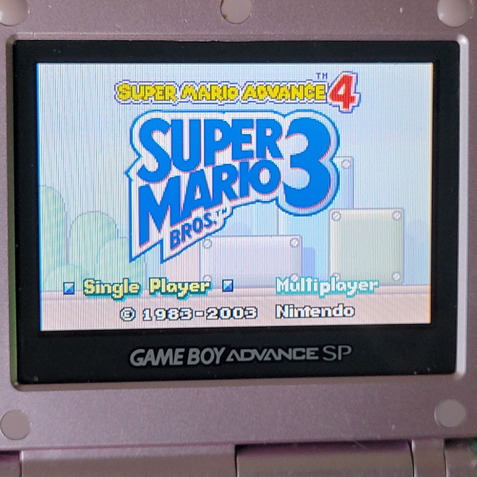 Super Mario Advance 4: Super Mario Bros. 3 Game Boy Advance Authentic Saves