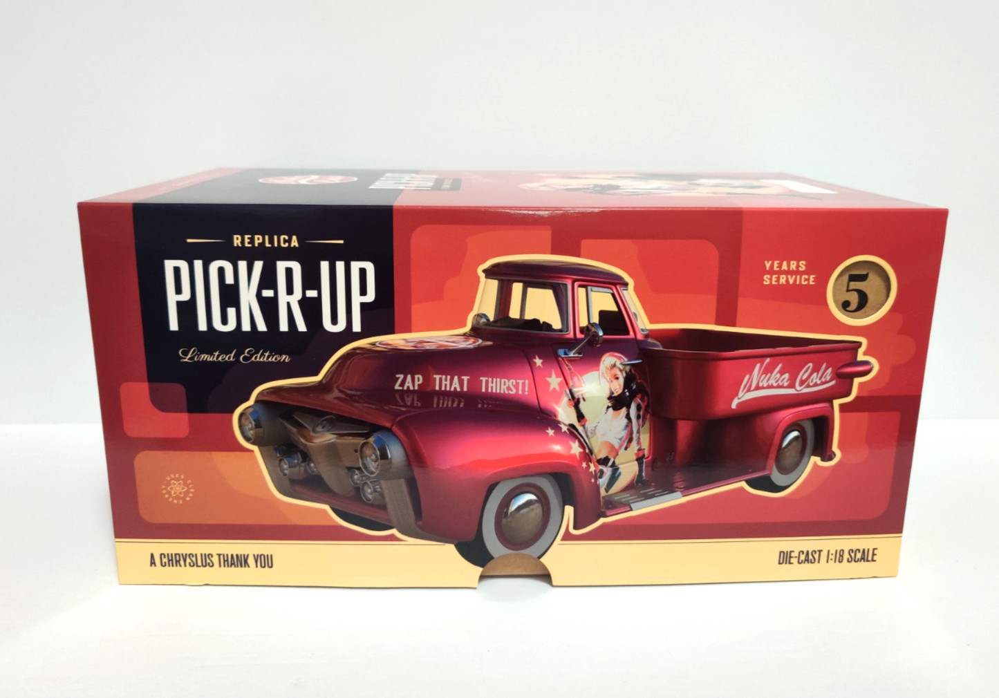 Fallout Nuka Cola Pick-R-Up 1:18 Die Cast Replica Limited Edition #21/111
