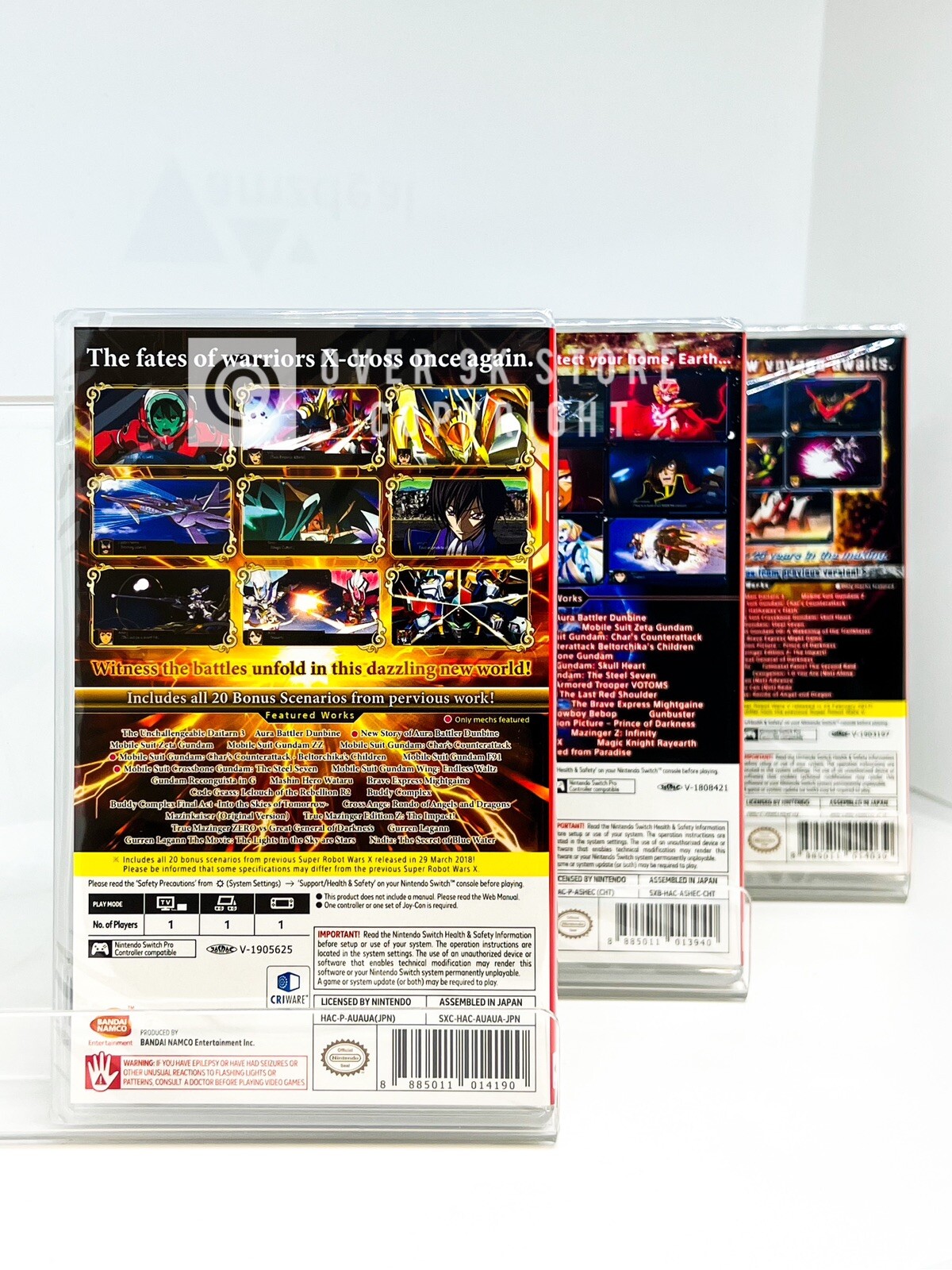 Super Robot Wars X + T + V – Nintendo Switch – Brand New | Factory Sealed