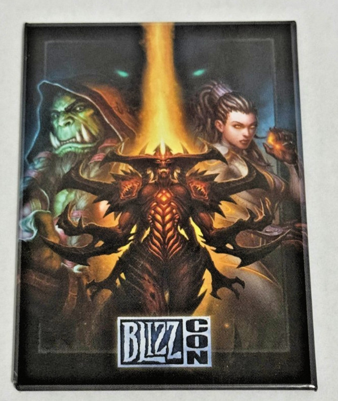 BlizzCon 2011 Official Key Art 3.5″ x 2.5″ Magnet – Blizzard Entertainment
