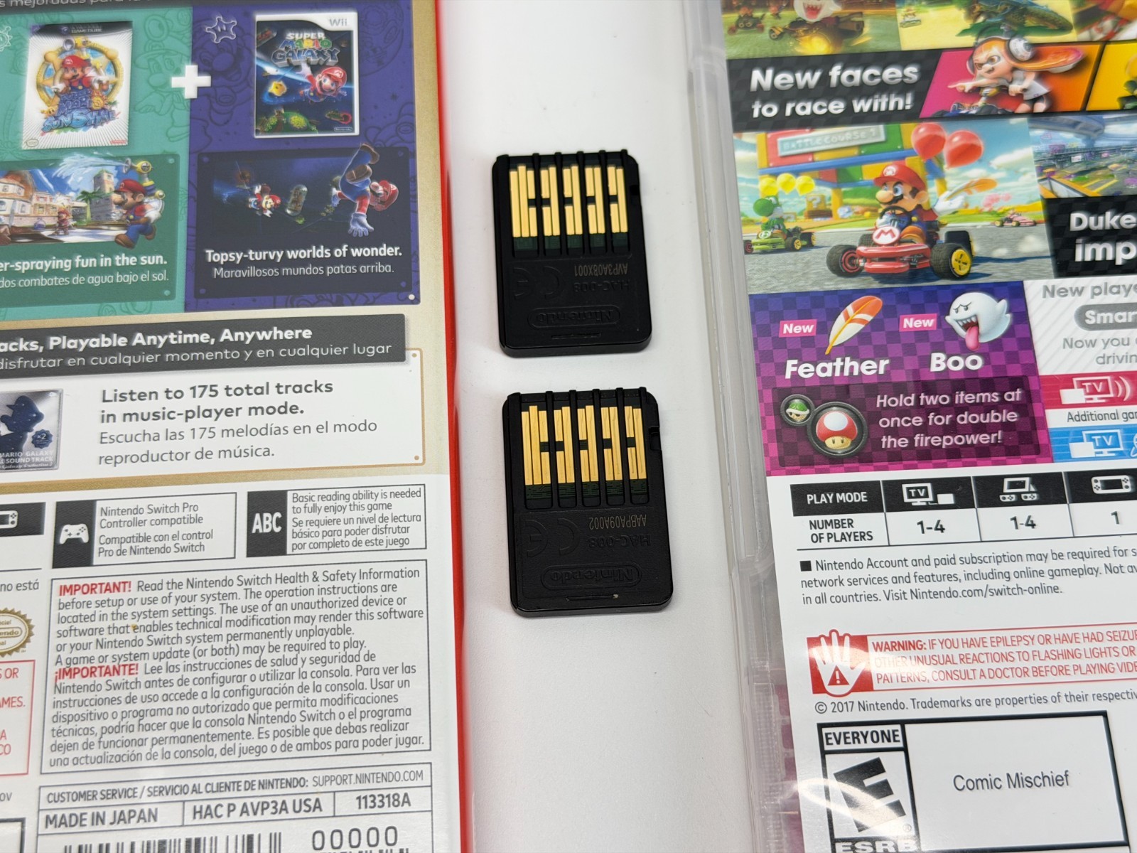 Super Mario 3D All-Stars & Mario Kart 8 (Nintendo Switch) Games with Case Tested