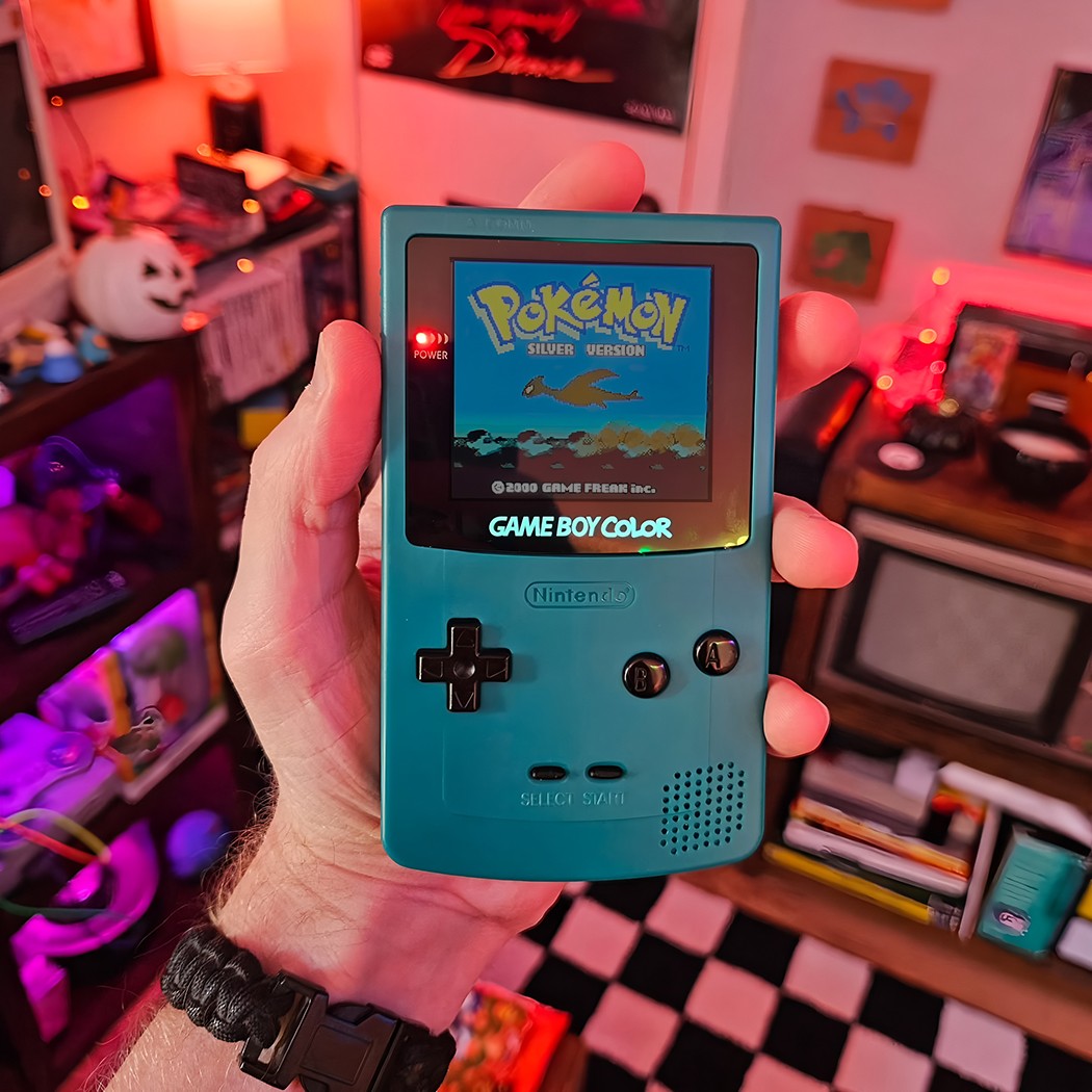 Nintendo Game Boy Color Console Handheld System Cleaned Tested New Case Reneweds