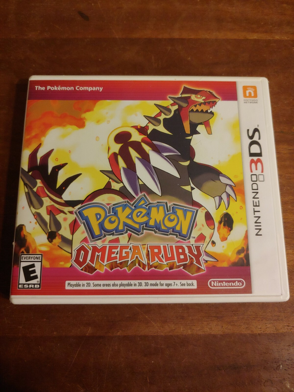 Pokemon Omega Ruby -Original Case With Insert -NO GAME – Some shelf wear