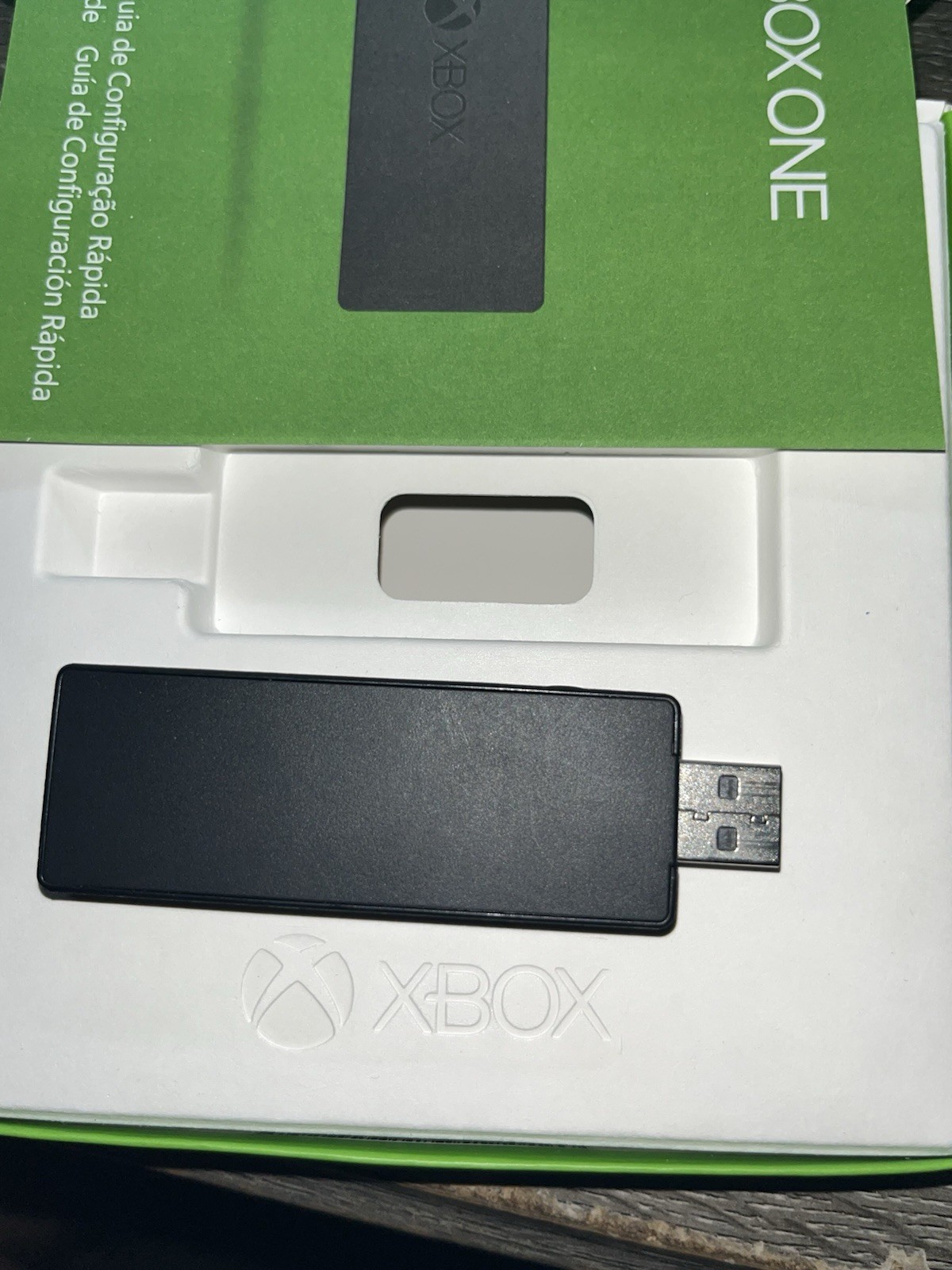 Microsoft Xbox Wireless Adapter for Windows USB Receiver Complete in Box Tested