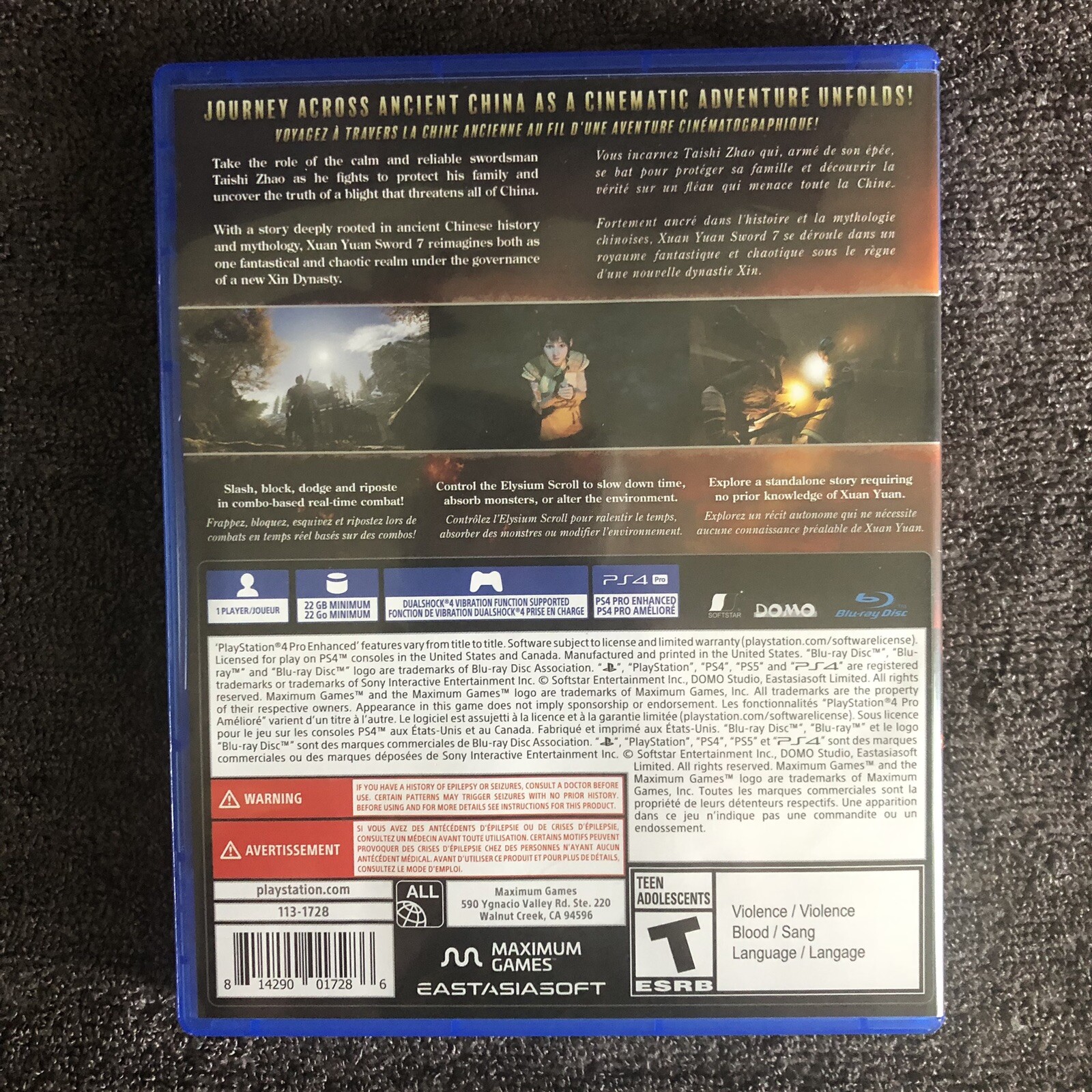 Xuan Yuan Sword 7 (CIB) Preowned – Sony PlayStation 4