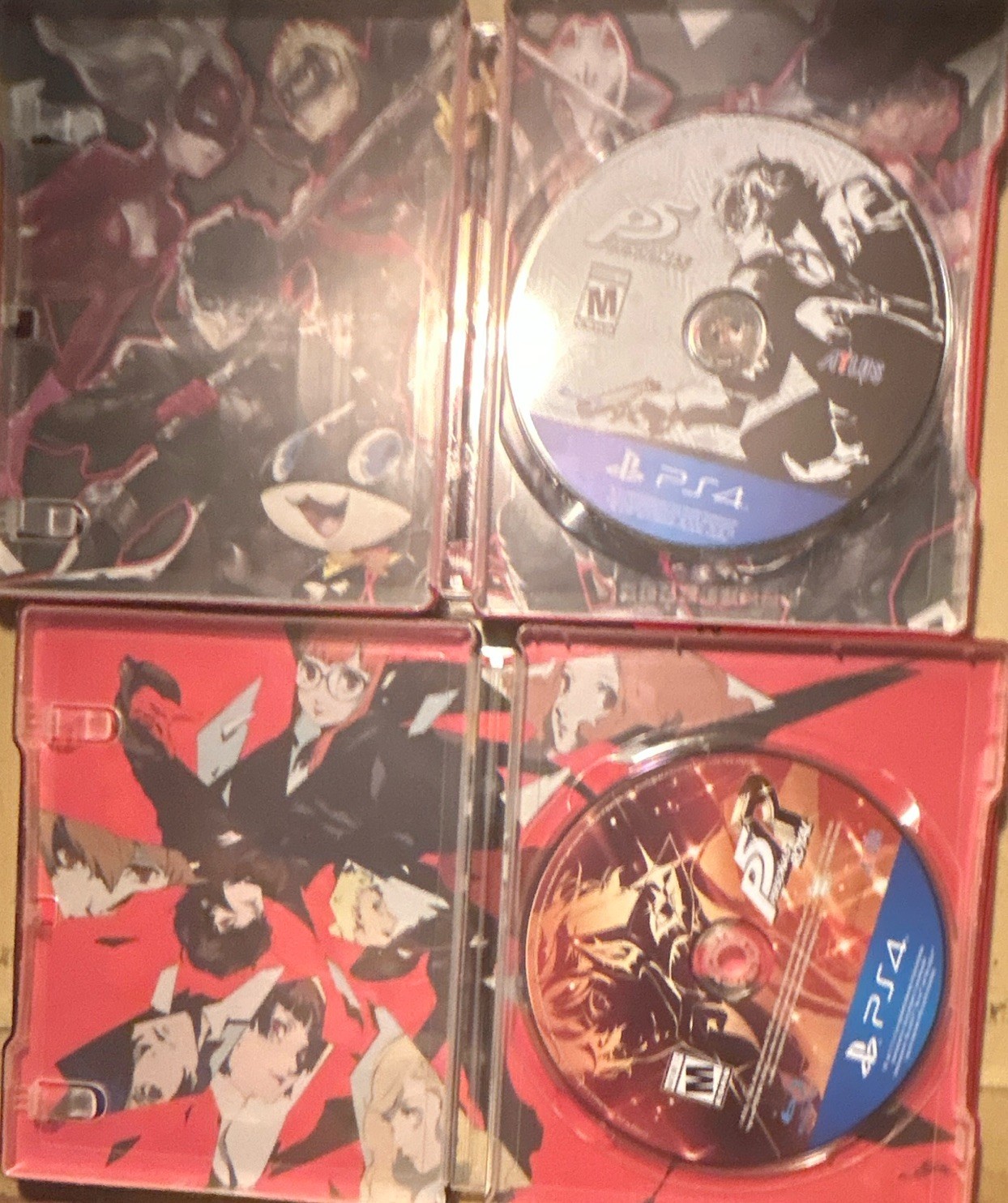 Persona 5 Royal Steelbook Launch Edition Sony PlayStation 4 Bundle with original