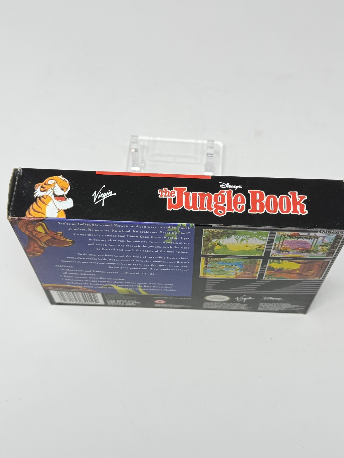 Jungle Book SNES CIB Authentic Made in Mexico Later Release Excellent