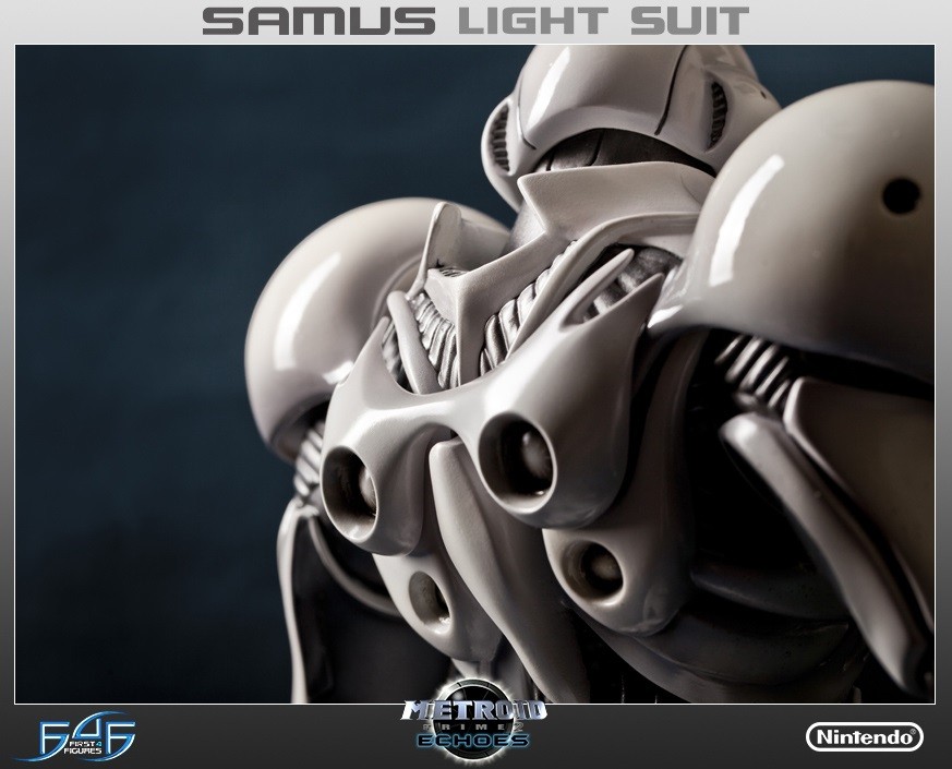 First 4 Figures Metroid Echoes Samus Light Suit Regular Edition Resin Statue
