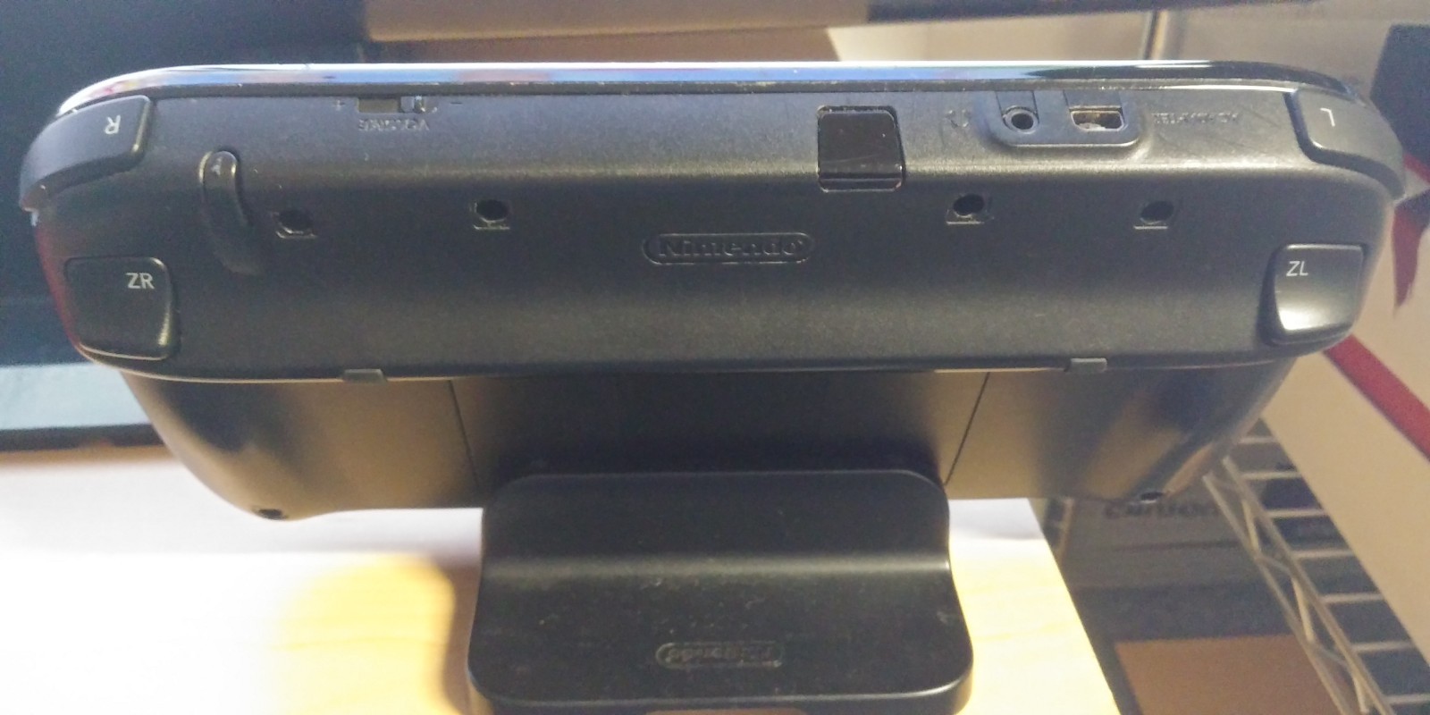Nintendo Wii U Gamepad & Charger Only Zelda Wind Waker With Stylus OEM WUP-010