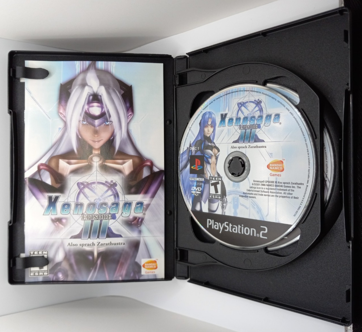 Xenosaga Episode III 3 (PlayStation 2 PS2) Complete Case & Manual CIB