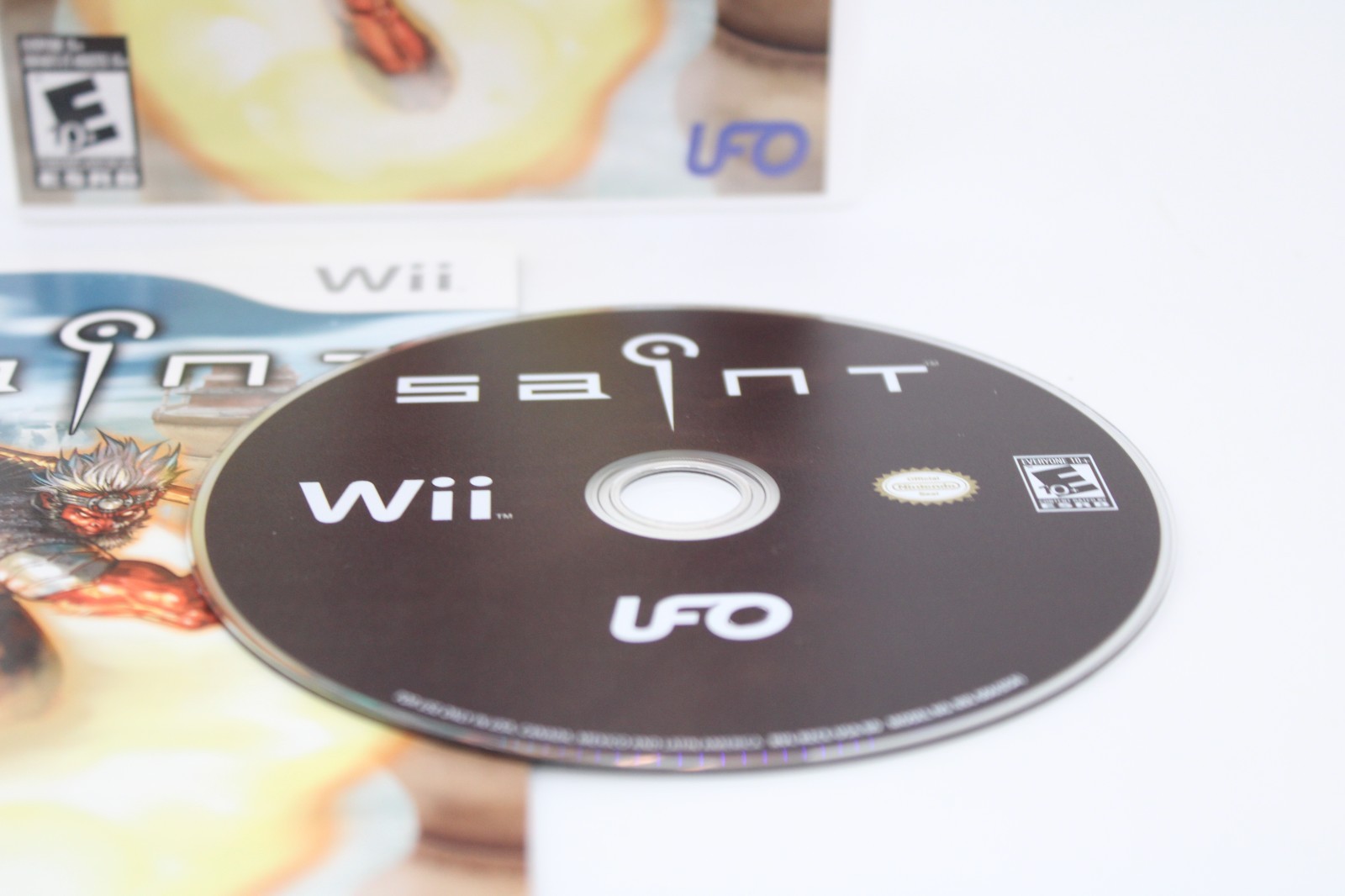 Refurbished Nintendo Wii Saint UFO Complete CIB Excellent Mint Clean Pristine