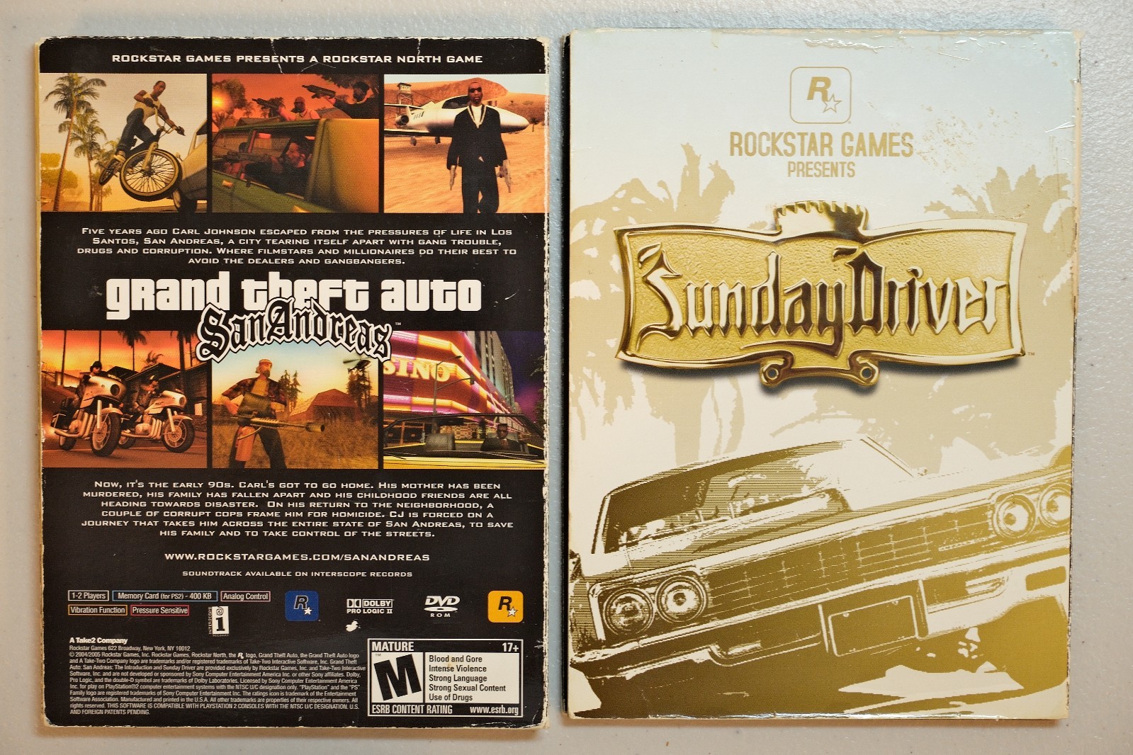 Grand Theft Auto: San Andreas Special Edition (Sony PlayStation 2, 2005) CIB