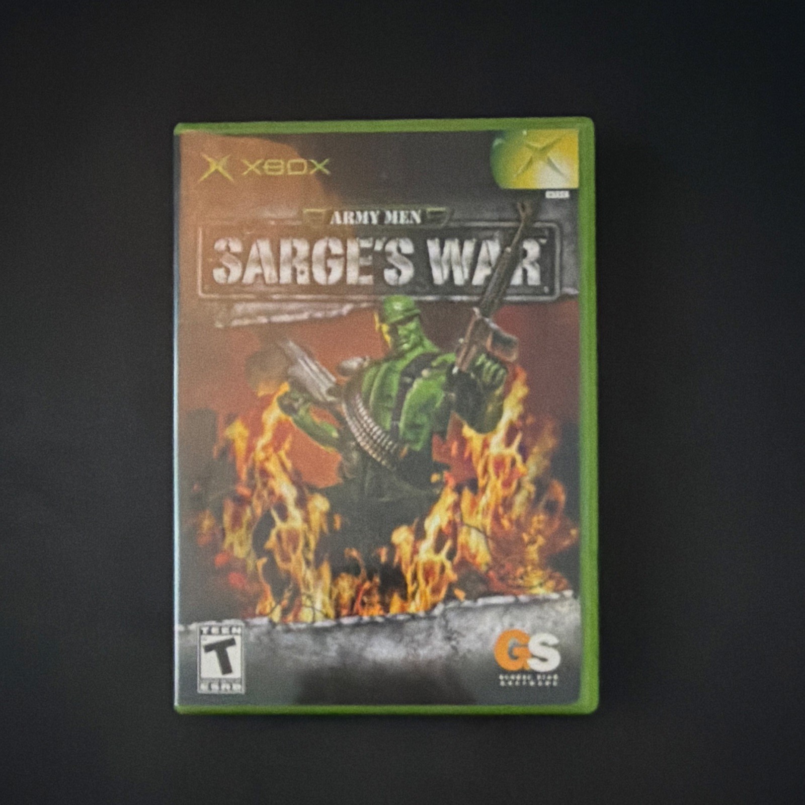 Global Star Software Army Men: Sarge’s War Xbox Game Disc w/ Case T NTSC-U/C