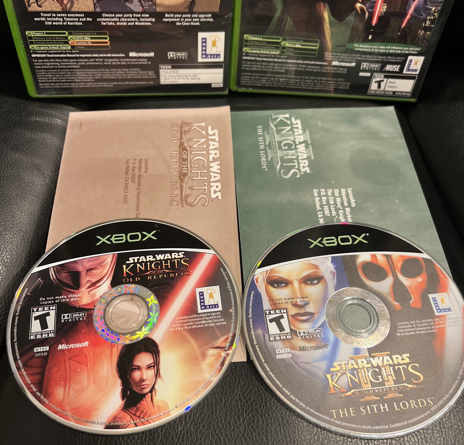 XBOX / 360 ONE ✔ STAR WARS KOTOR 1 & II 2 KNIGHTS OF THE OLD REPUBLIC SHIPS FAST